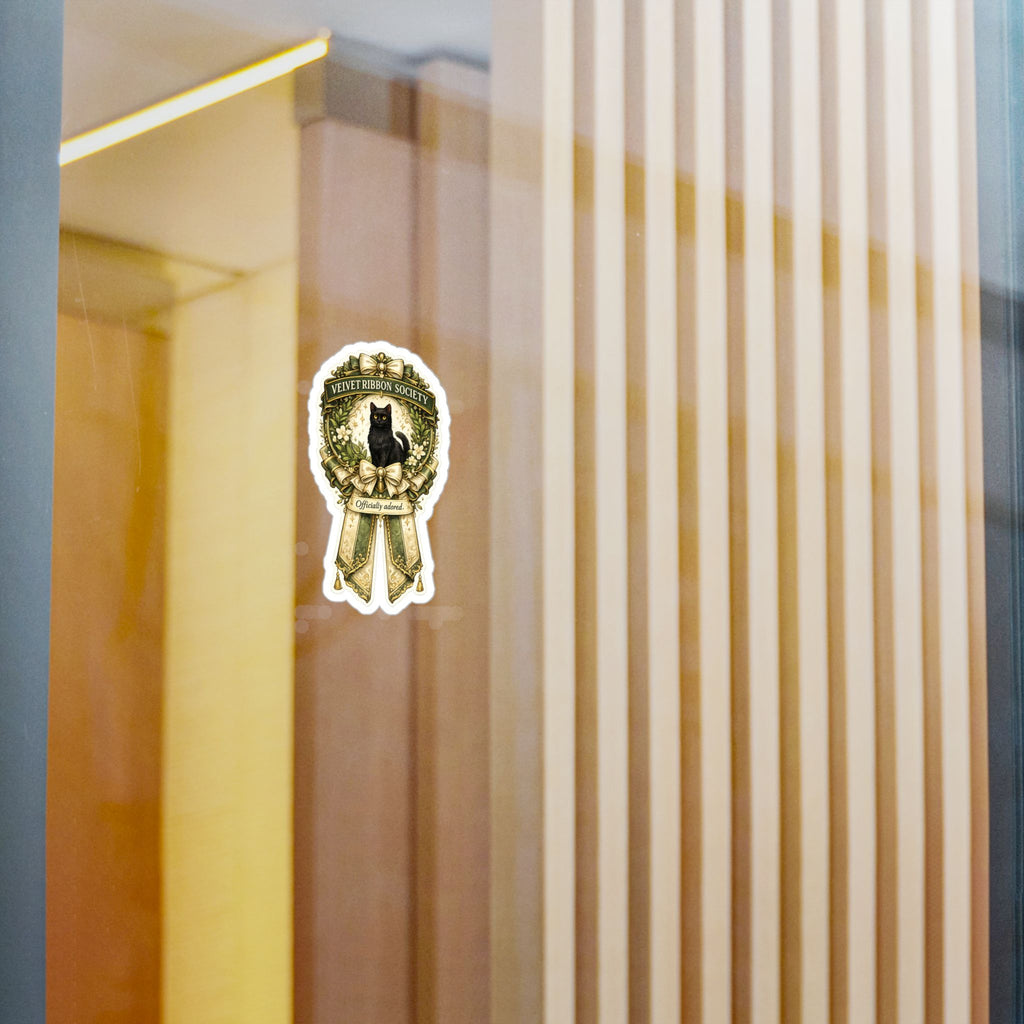 THE VELVET RIBBON SOCIETY | Kiss-Cut Vinyl Decals Sticker