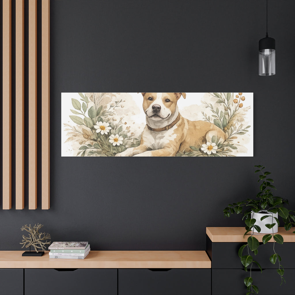 Dog Mom's Wild Garden | Matte Canvas, Stretched, 1.25"