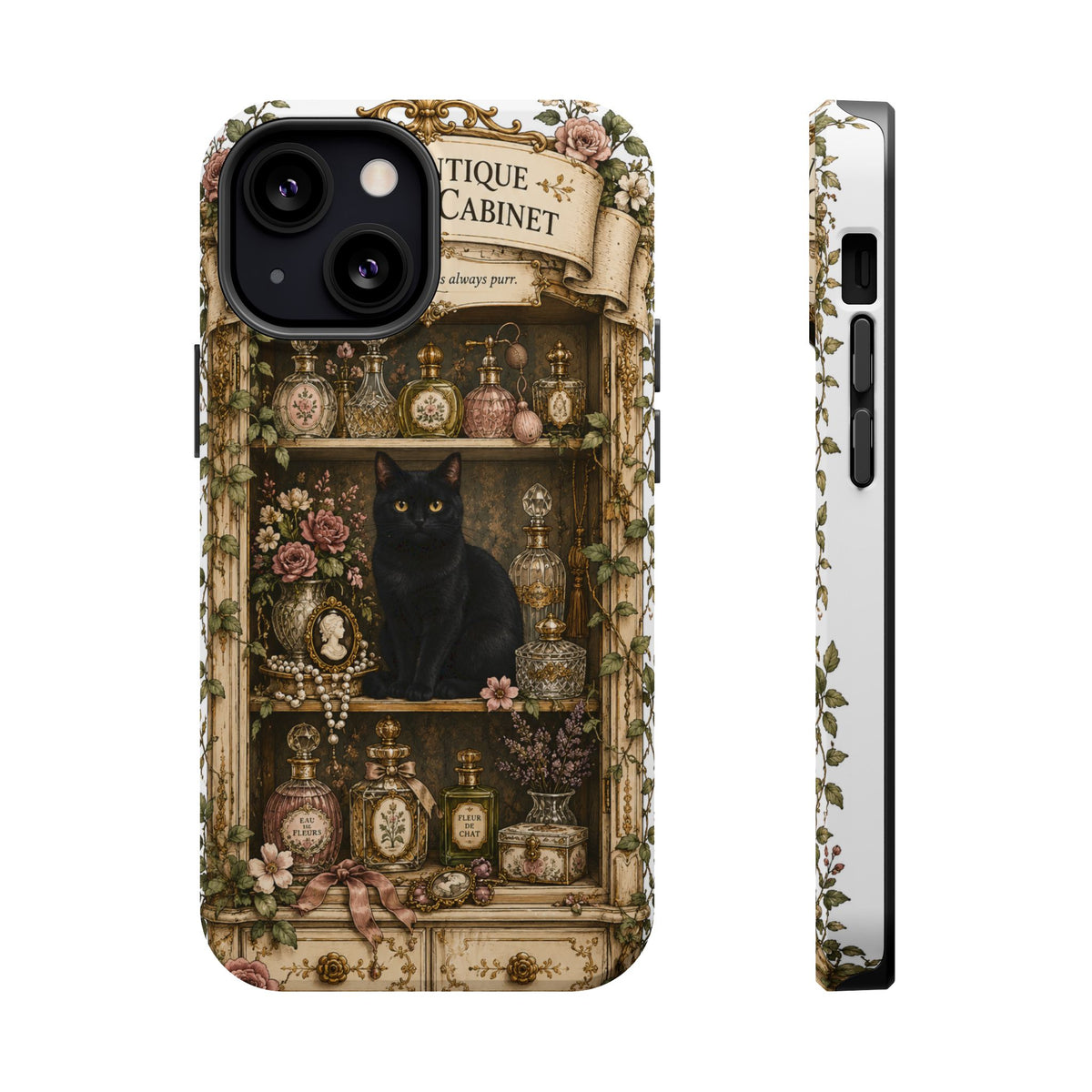 The Antique Perfume Cabinet | Cat Mom Collection Phone case