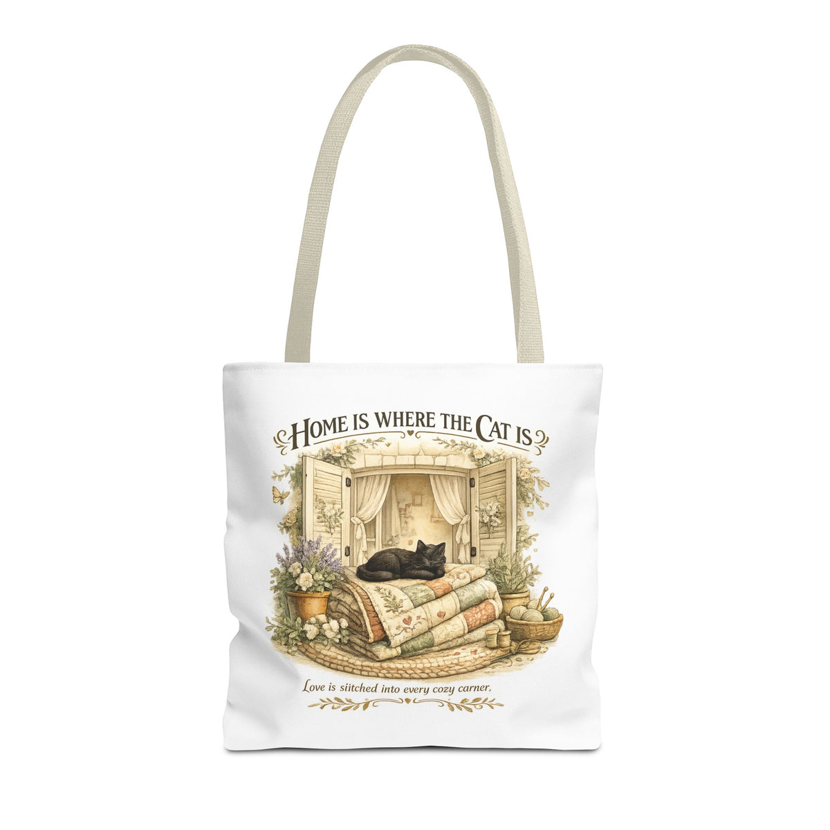 The Home Quilt | Dog Mom Collection Totebag