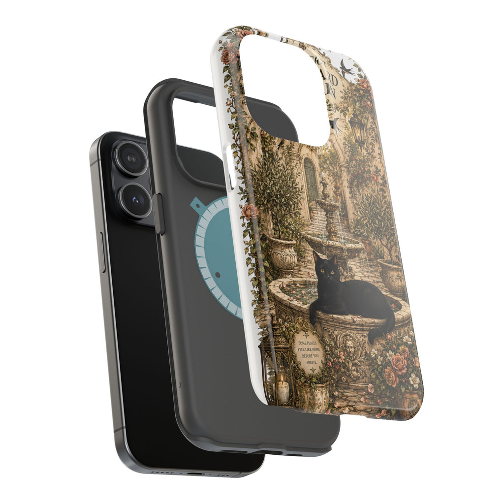 THE SECRET COURTYARD FOUNTAIN | Phone case