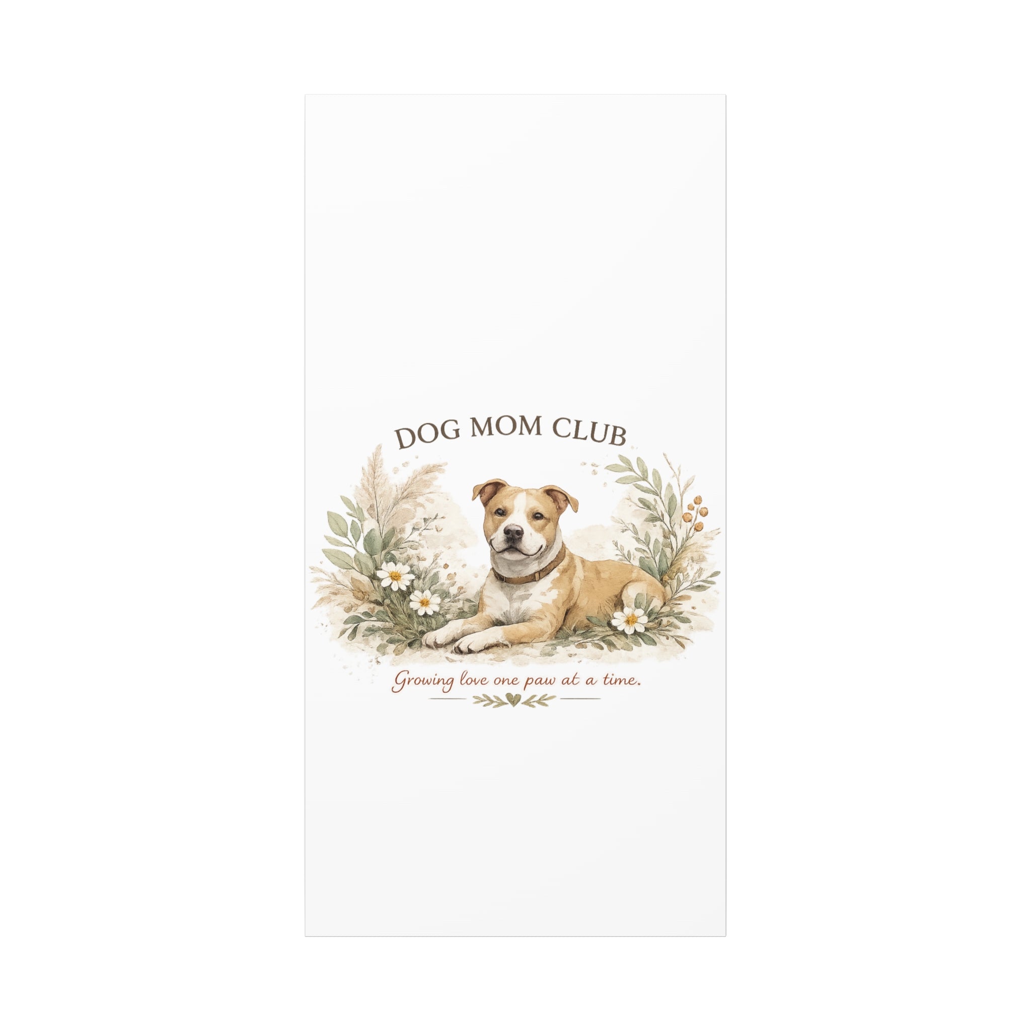 Dog Mom's Wild Garden | Matte Canvas, Stretched, 1.25"