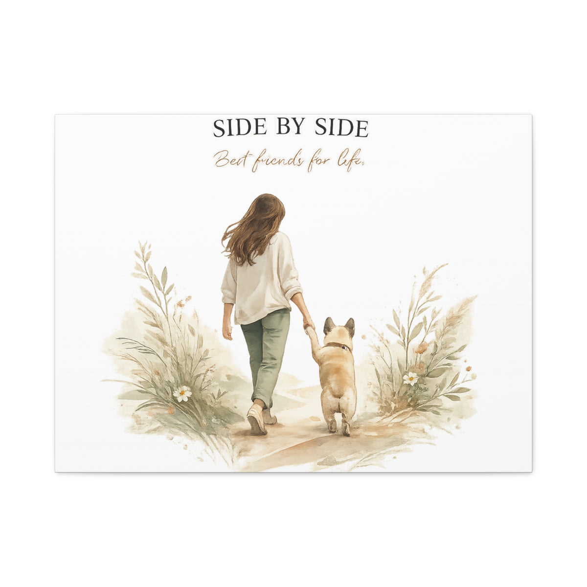Together Forever | Dog Mom Collection Matte Canvas