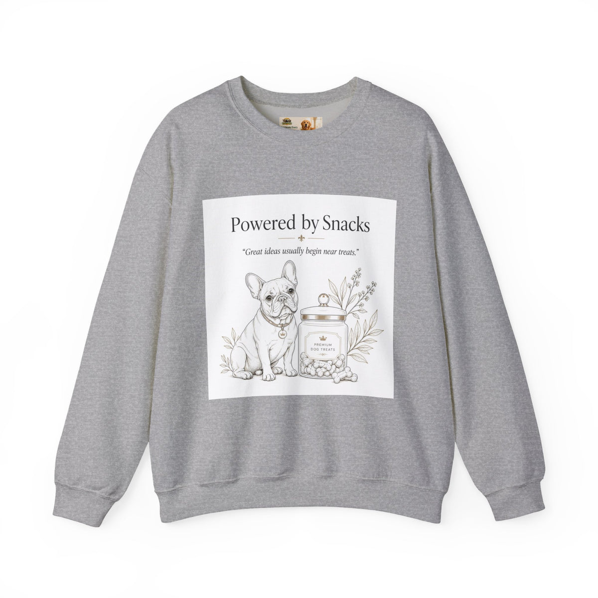 Powered by Snacks | Fun Collection Sweatshirt