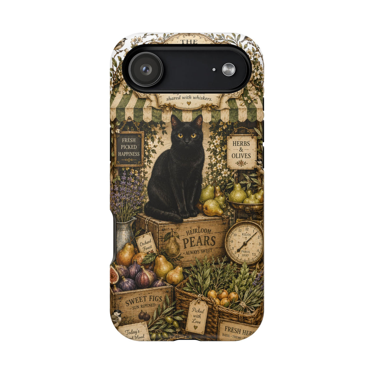 The Morning Orchard Market | Cat Mom Collection Phone case