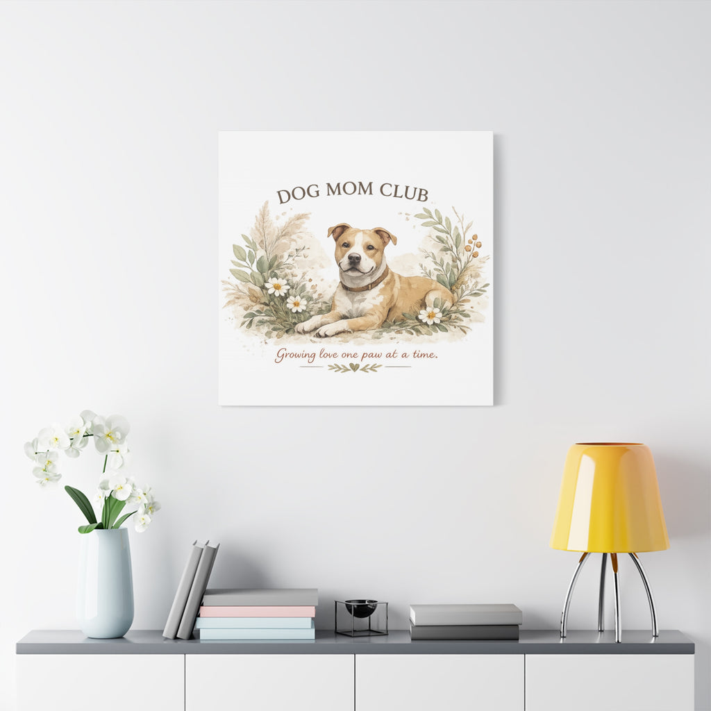 Dog Mom's Wild Garden | Matte Canvas, Stretched, 1.25"