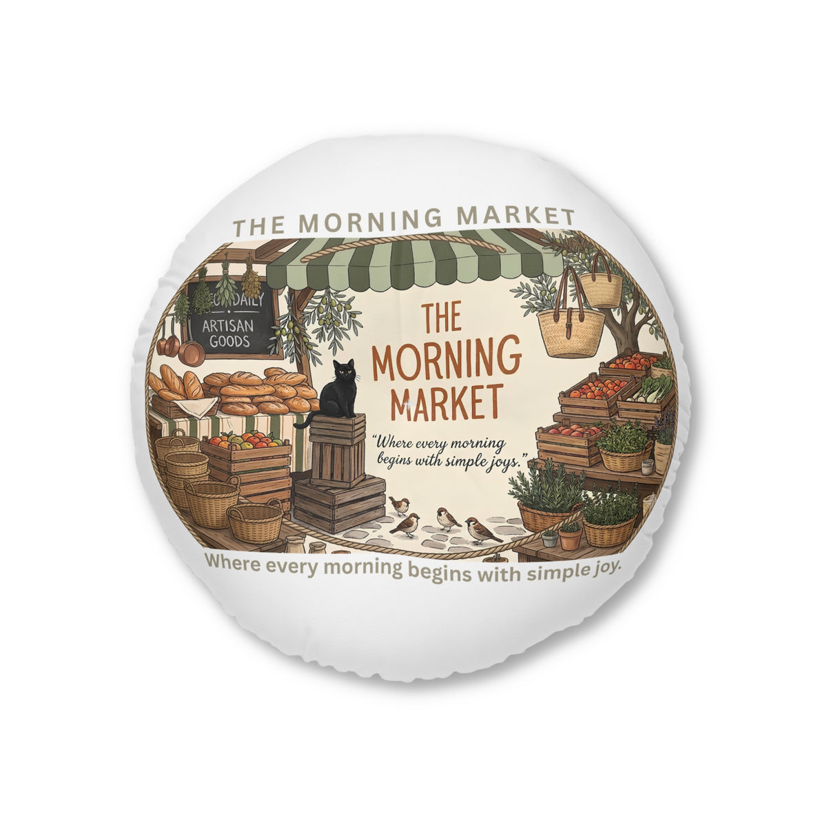 The Morning Market  | Cat Mom Collection Pillow