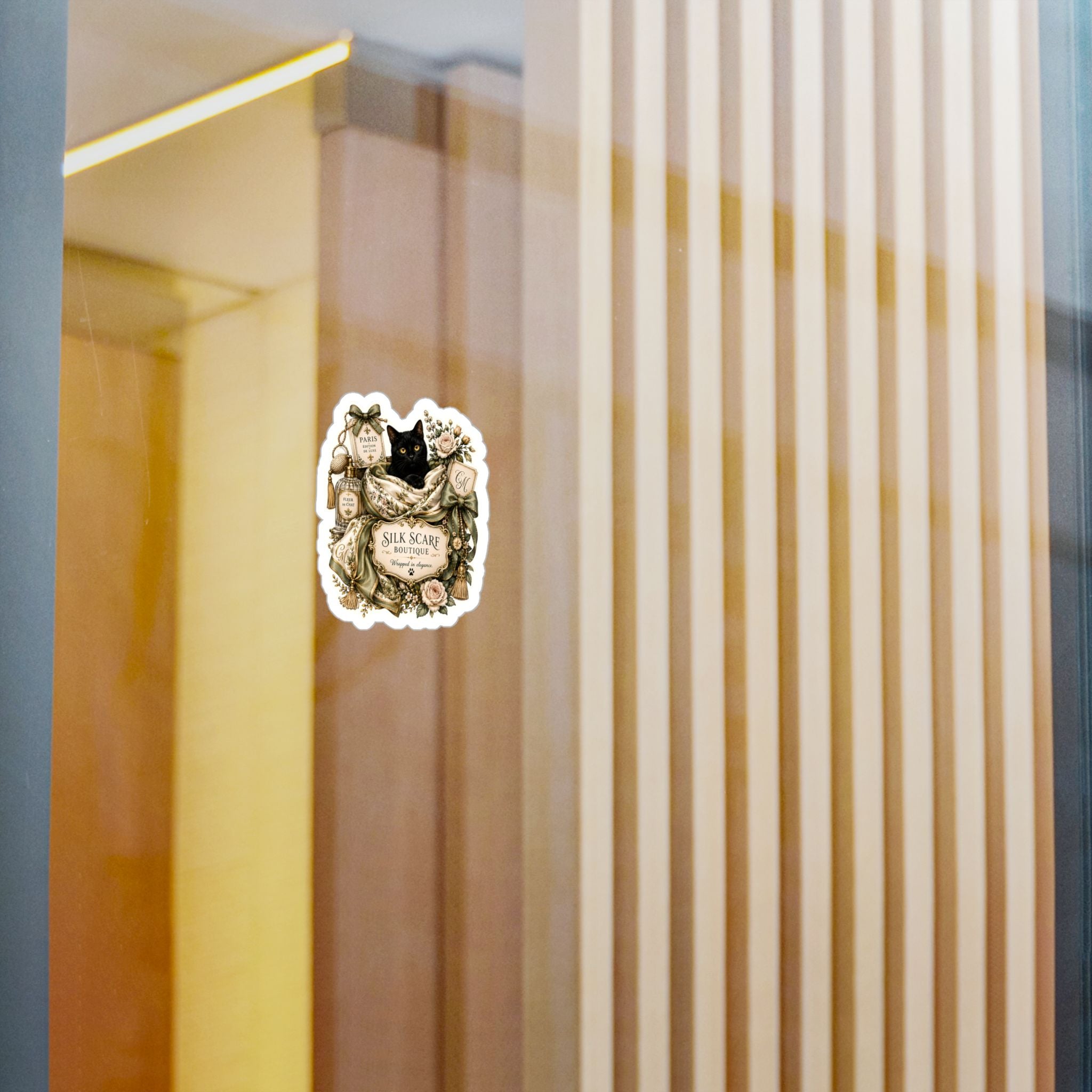 THE SILK SCARF BOUTIQUE | Kiss-Cut Vinyl Decals Sticker