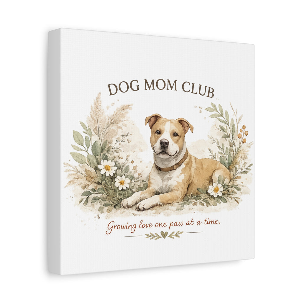 Dog Mom's Wild Garden | Matte Canvas, Stretched, 1.25"