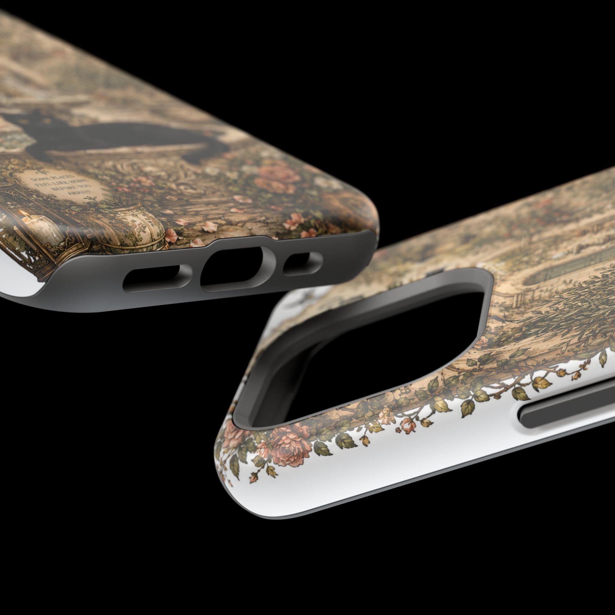 THE SECRET COURTYARD FOUNTAIN | Phone case