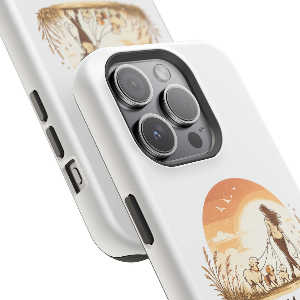 Golden Hour Walk Phone case