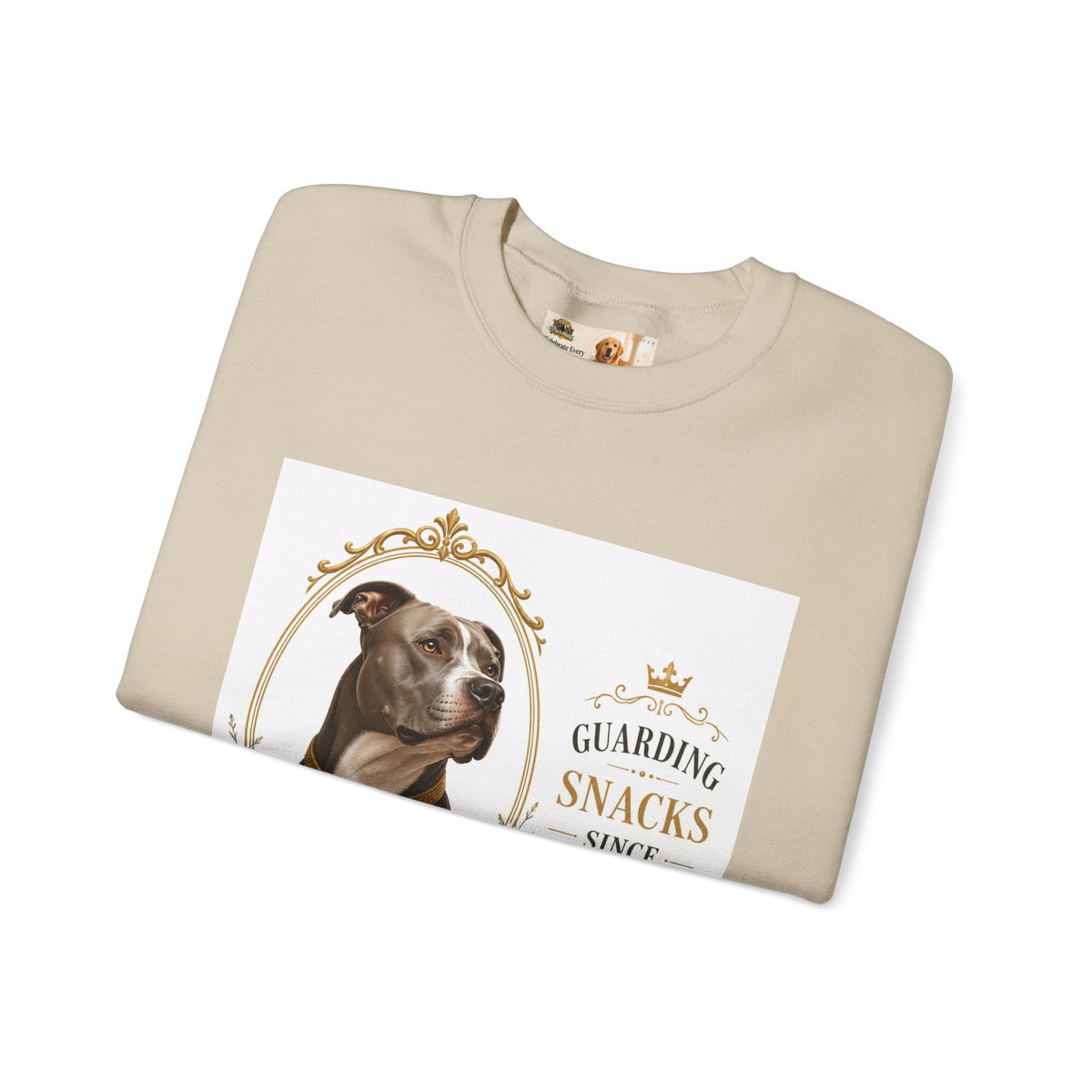 Guarding snacks | Fun Collection Sweatshirt