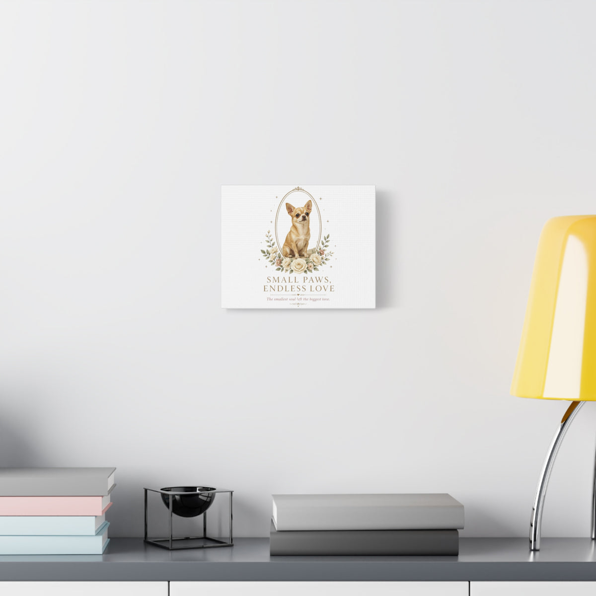 Endless Love Chihuahua Pet Memorial Collection Canvas
