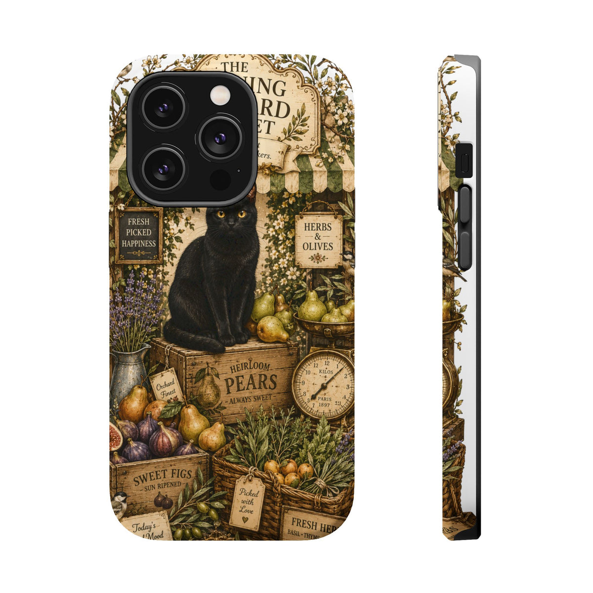 The Morning Orchard Market | Cat Mom Collection Phone case