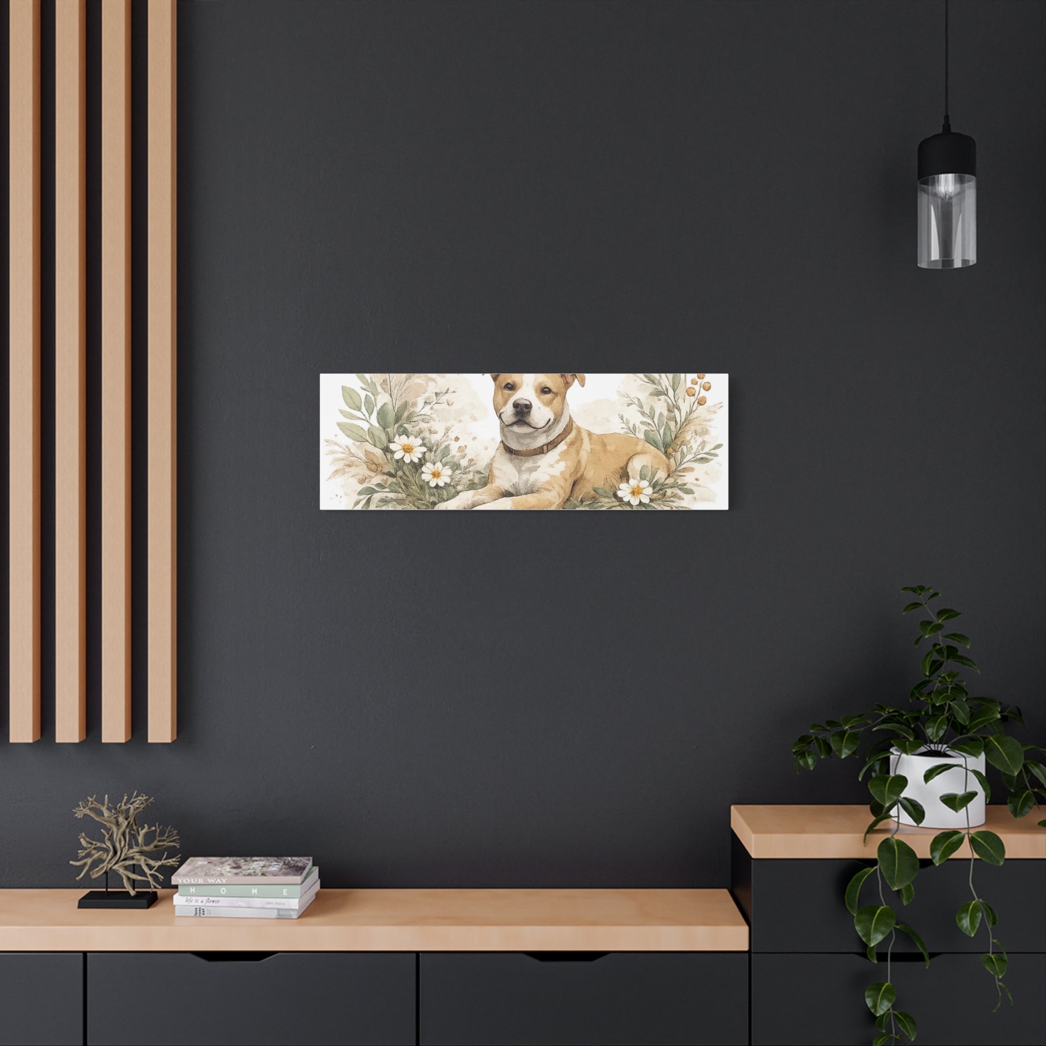 Dog Mom's Wild Garden | Matte Canvas, Stretched, 1.25"