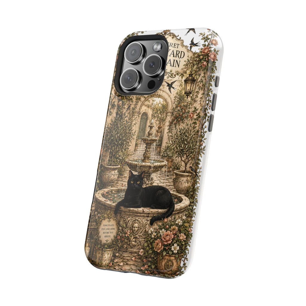 THE SECRET COURTYARD FOUNTAIN | Phone case