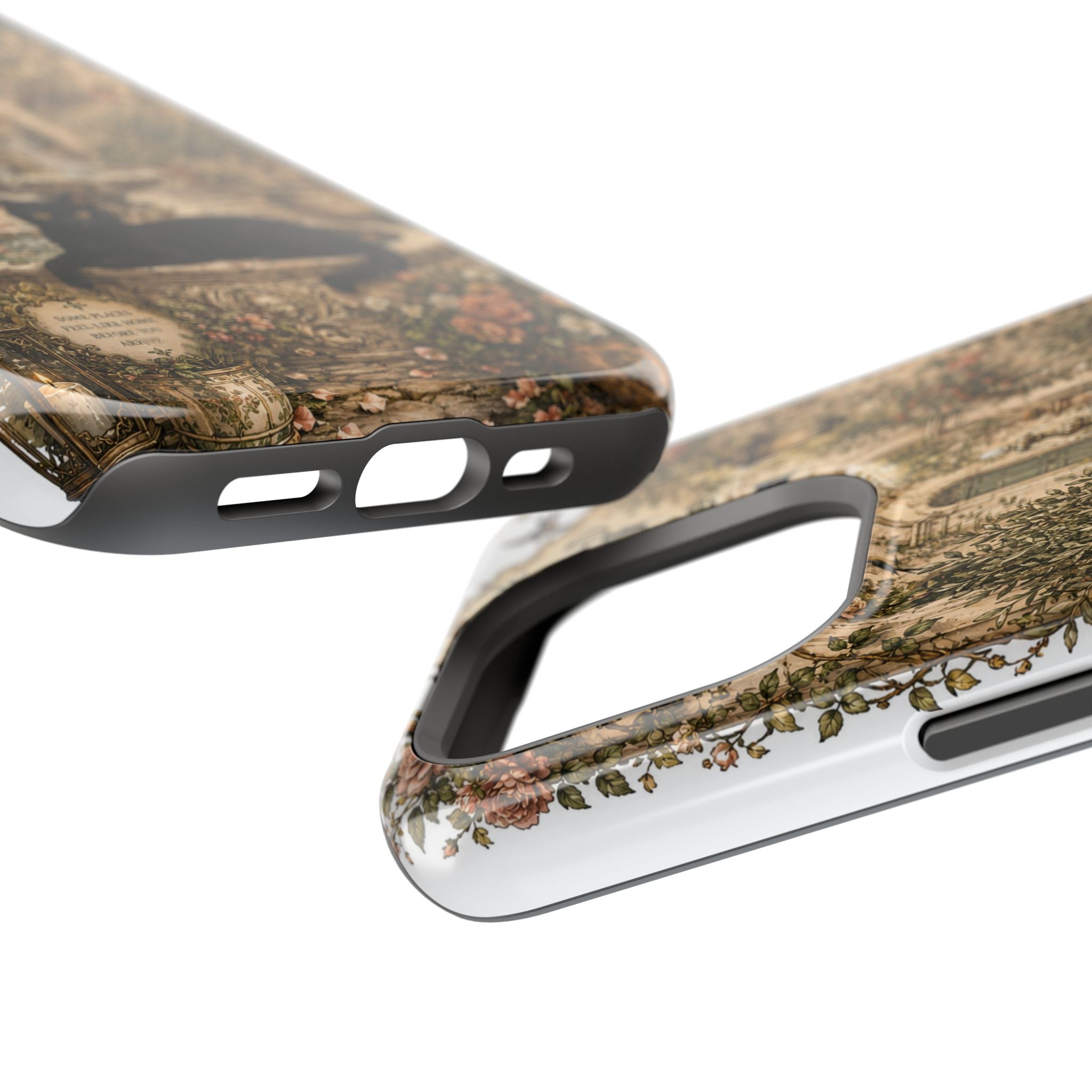 THE SECRET COURTYARD FOUNTAIN | Phone case