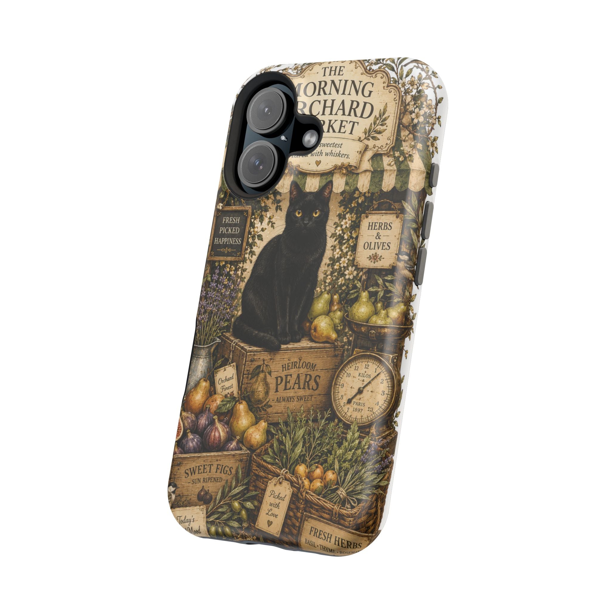 THE MORNING ORCHARD MARKET | Phone case