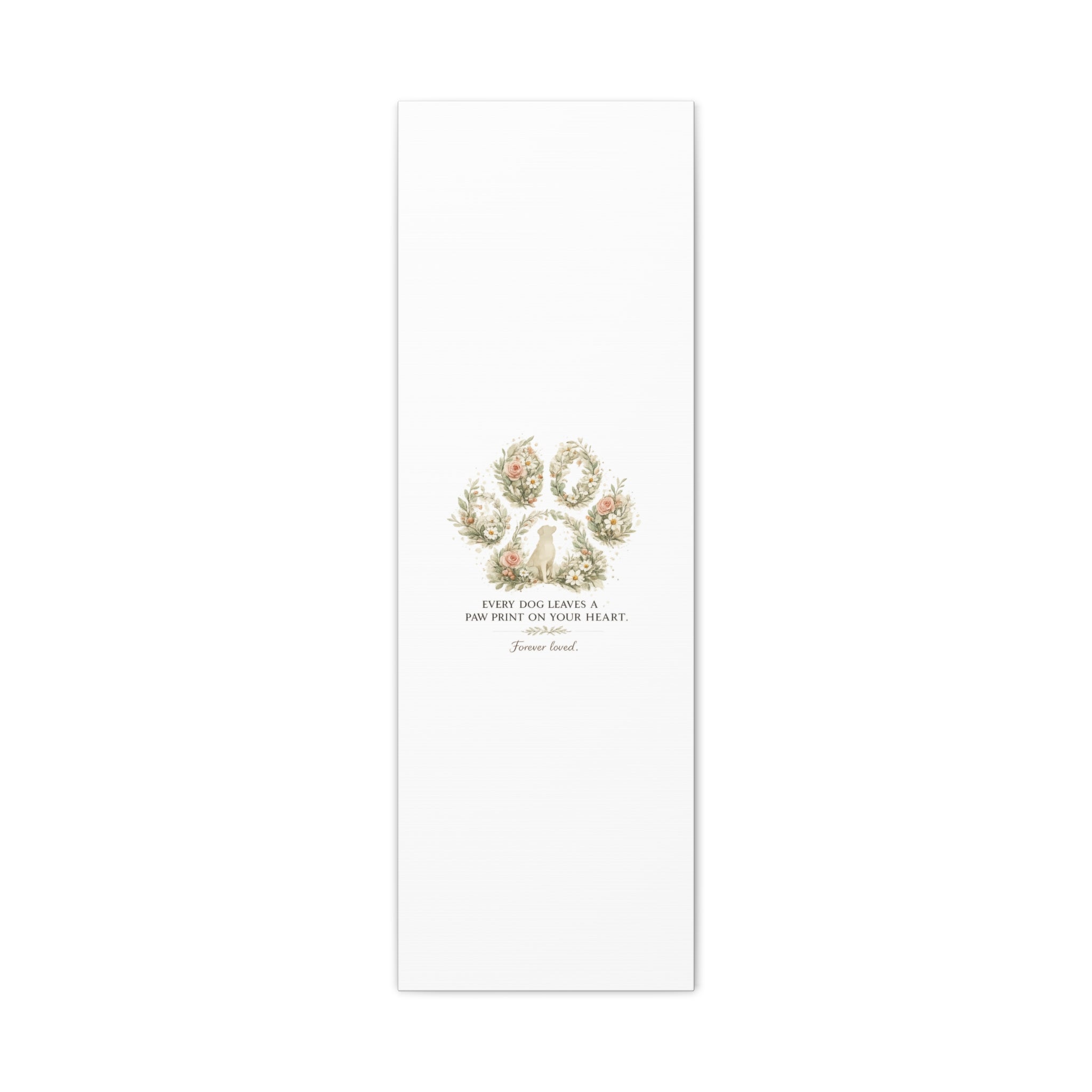 Every Dog Leaves a Paw Print | Matte Canvas, Stretched, 1.25"