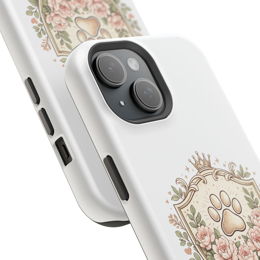 Floral Paw Crest Phone case