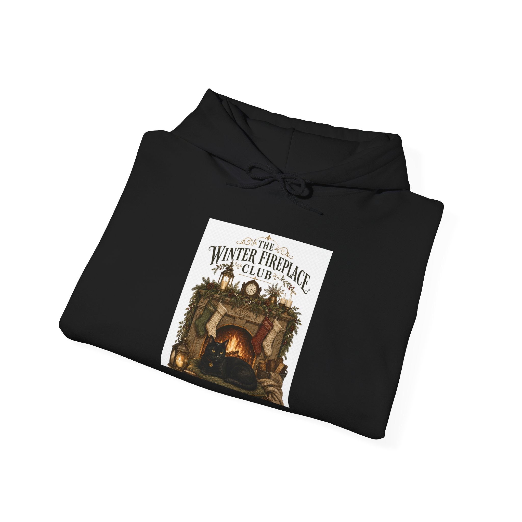 THE WINTER FIREPLACE CLUB | Gildan Heavy Blend™ Hoodie (18500)