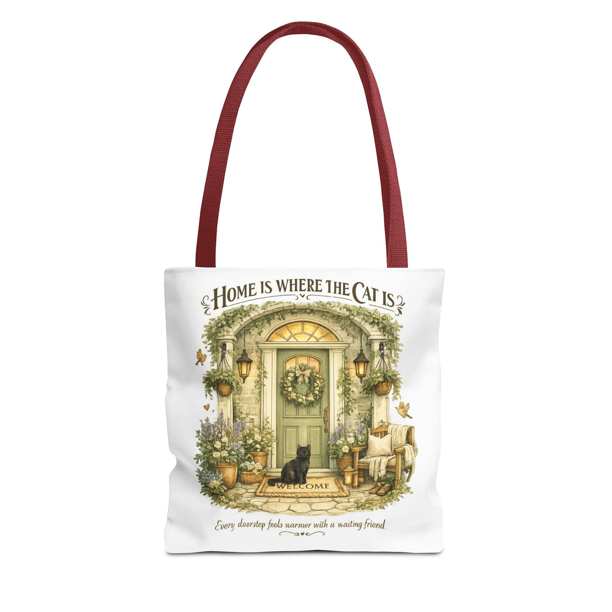The Front Porch Welcome | Dog Mom Collection Totebag