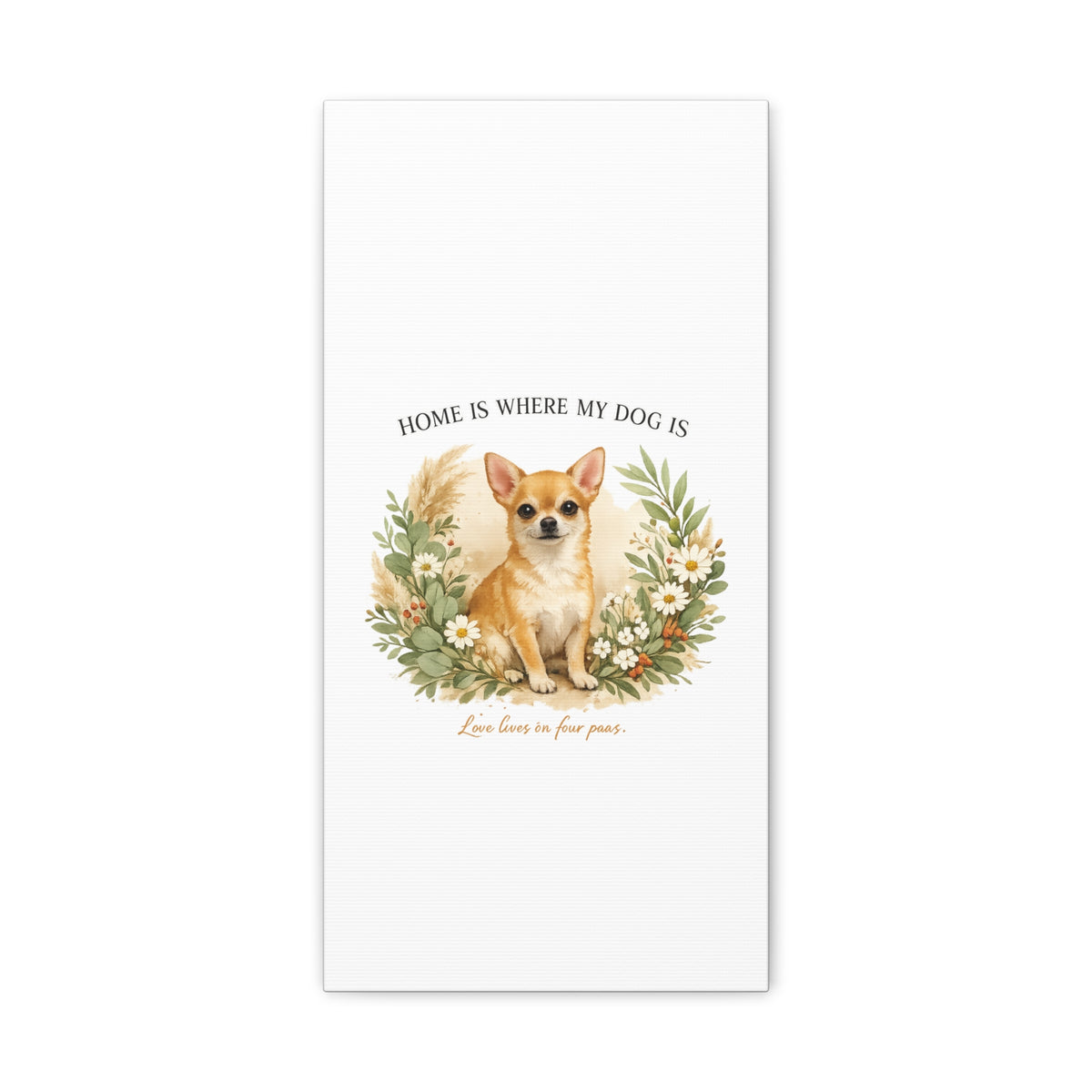 The Heart of the Home | Dog Mom Collection Matte Canvas
