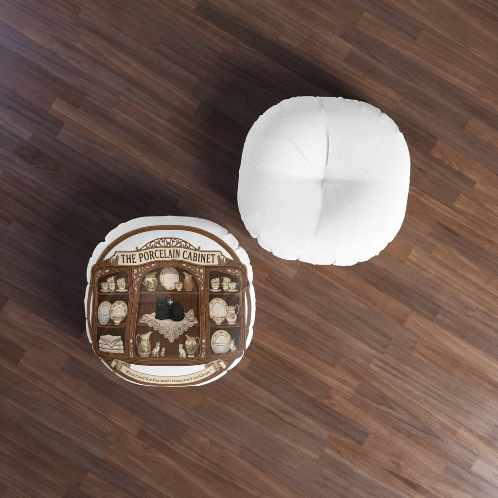 The Porcelain Cabinet | Cat Mom Collection Pillow