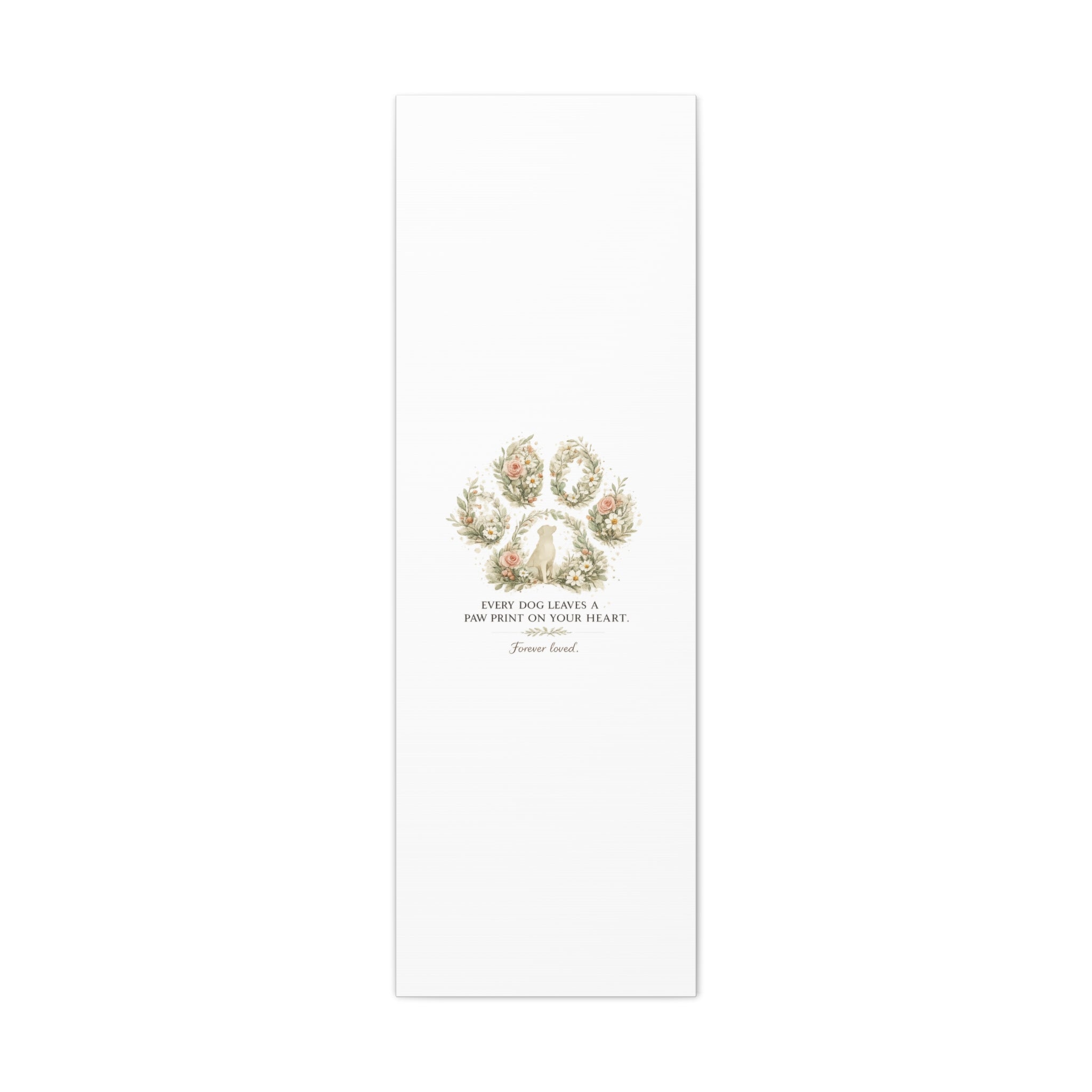 Every Dog Leaves a Paw Print | Matte Canvas, Stretched, 1.25"