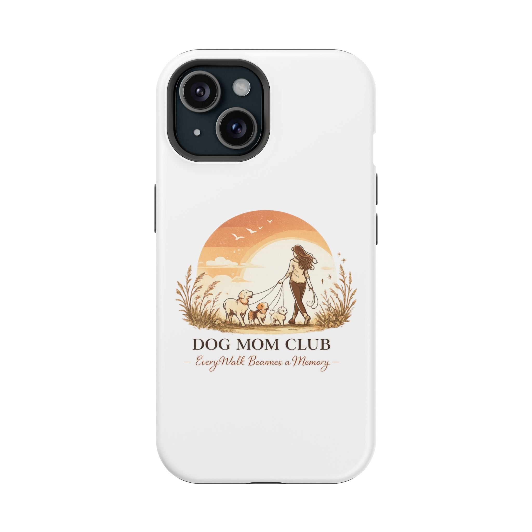 Golden Hour Walk Phone case