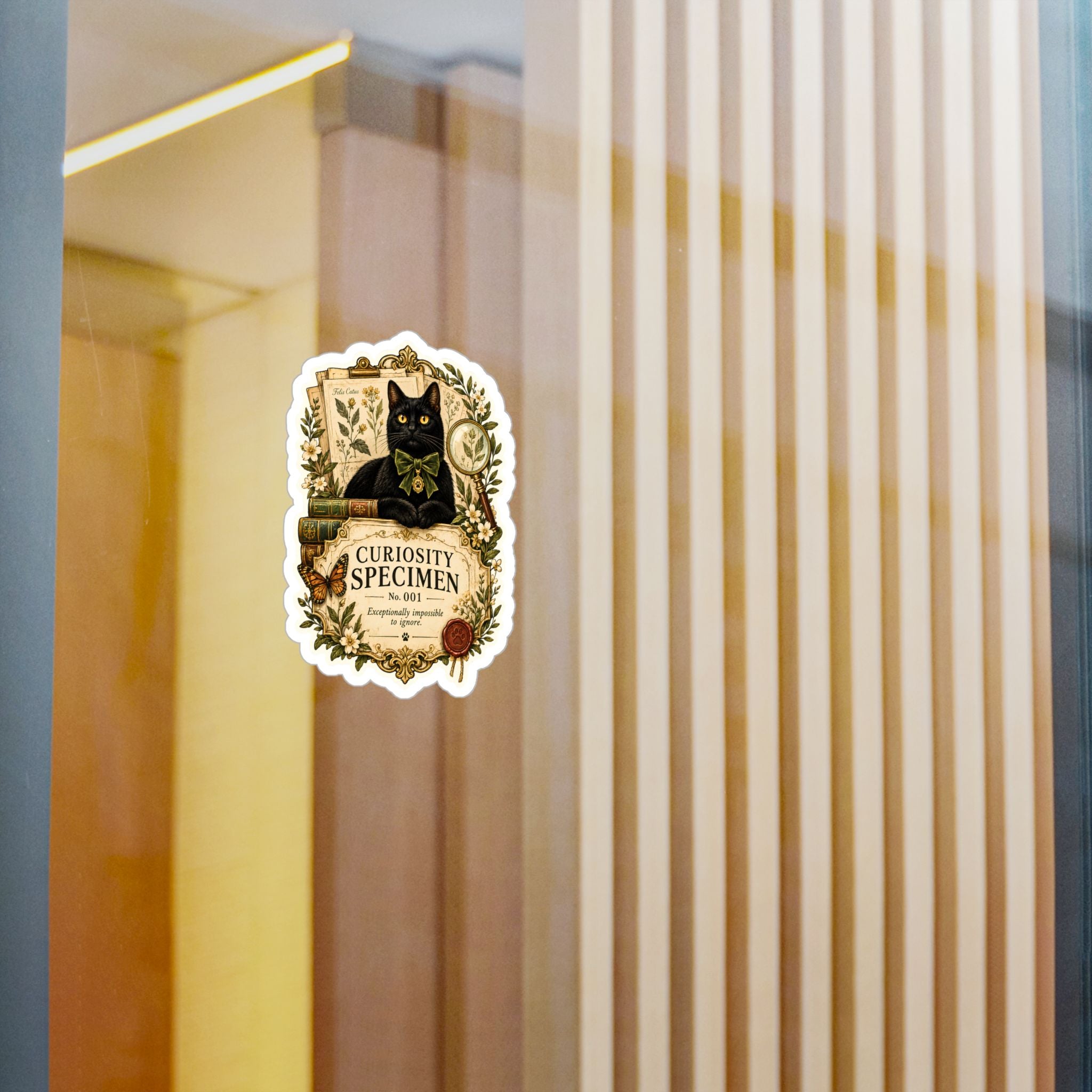 THE CURIOSITY SPECIMEN | Kiss-Cut Vinyl Decals Sticker