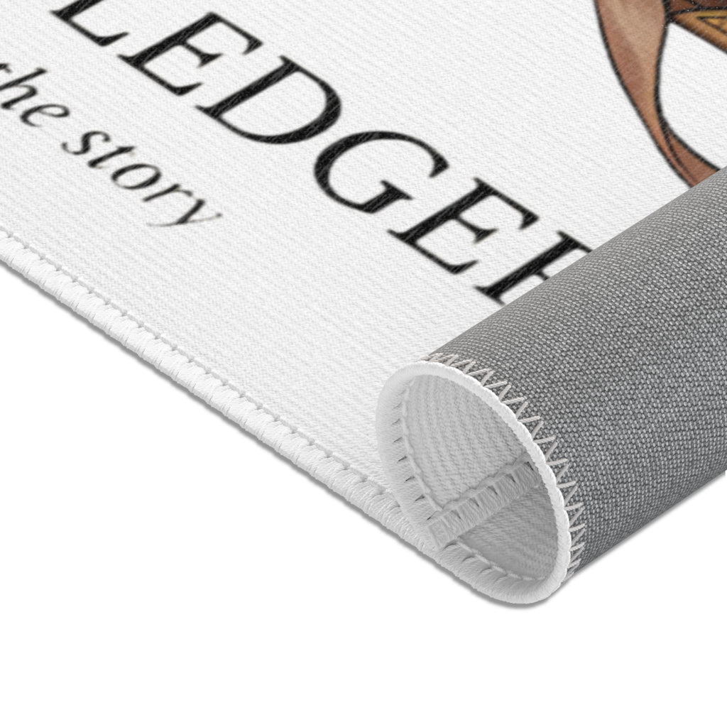 The Grand Reading Ledger | Cat Mom Area Rugs