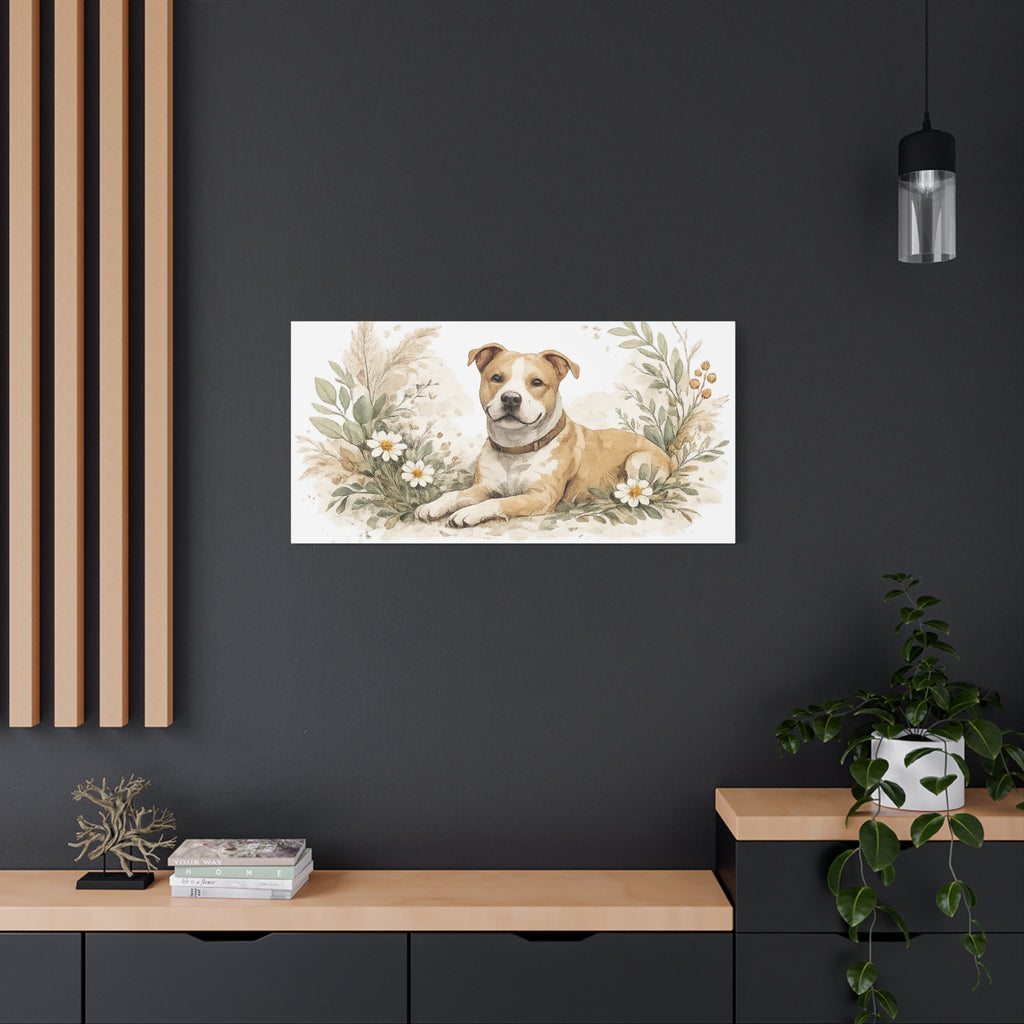 Dog Mom's Wild Garden | Matte Canvas, Stretched, 1.25"