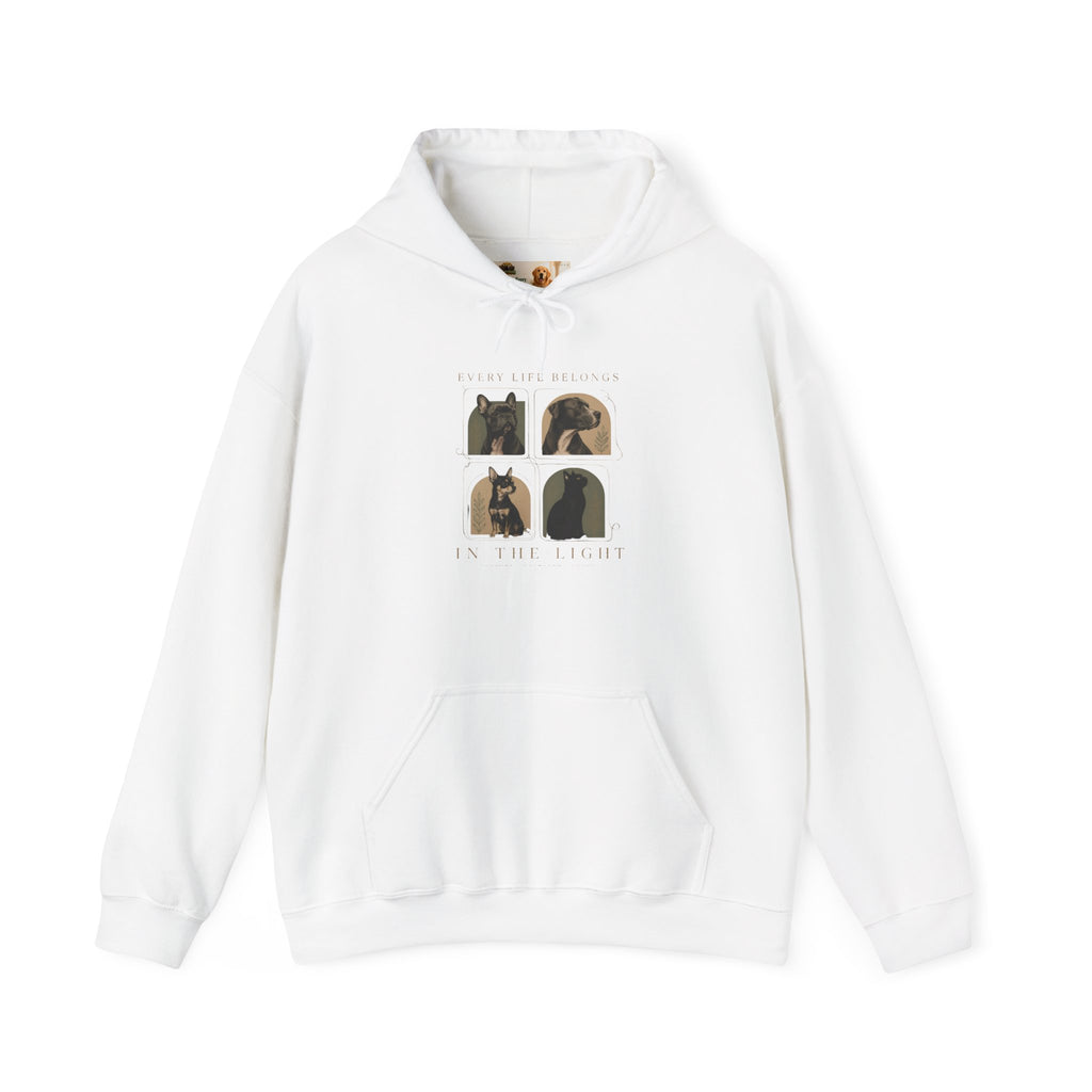 DIFFERENT PAWS RECUED | Gildan Heavy Blend™ Hoodie (18500)