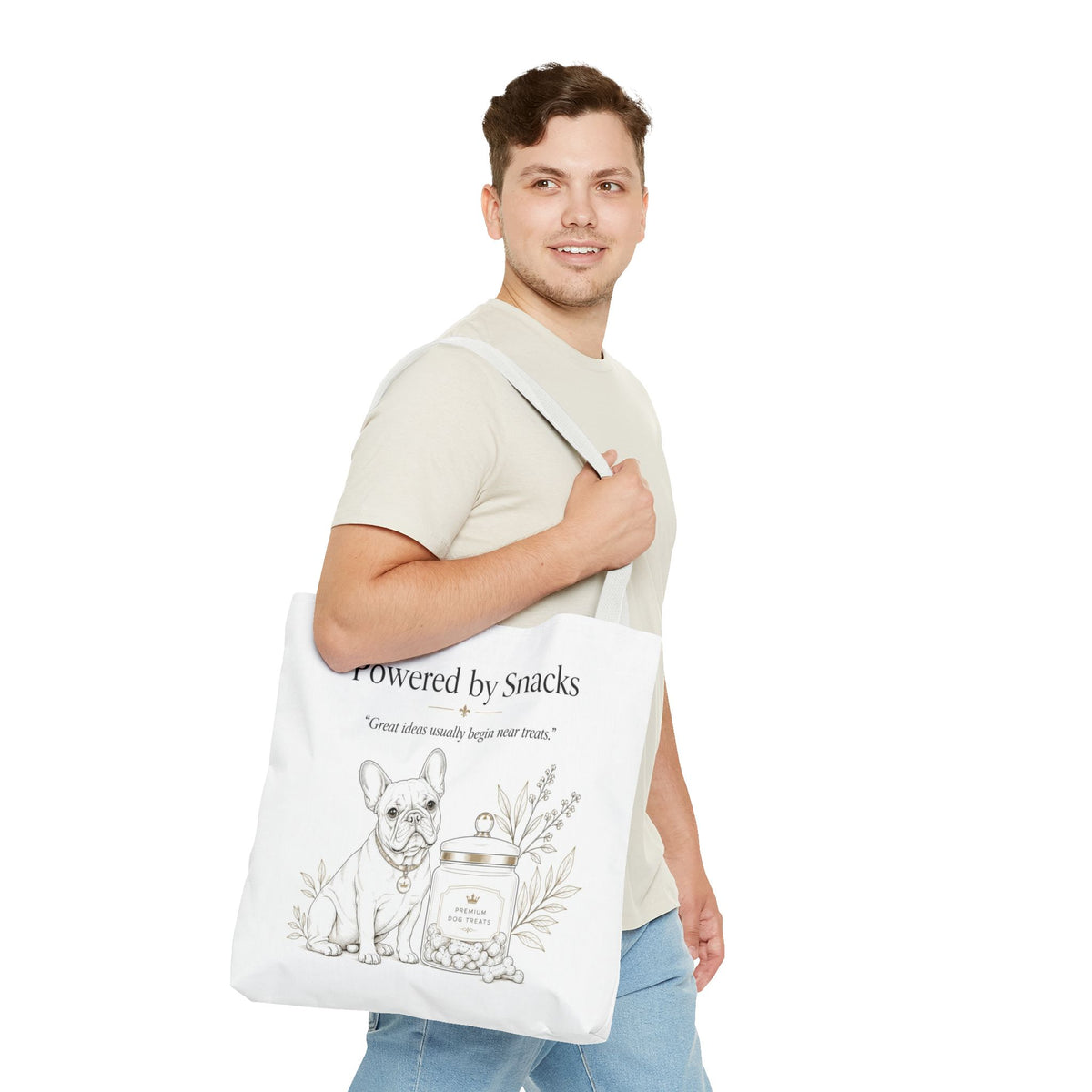 Powered by Snacks | Fun Collection Totebag