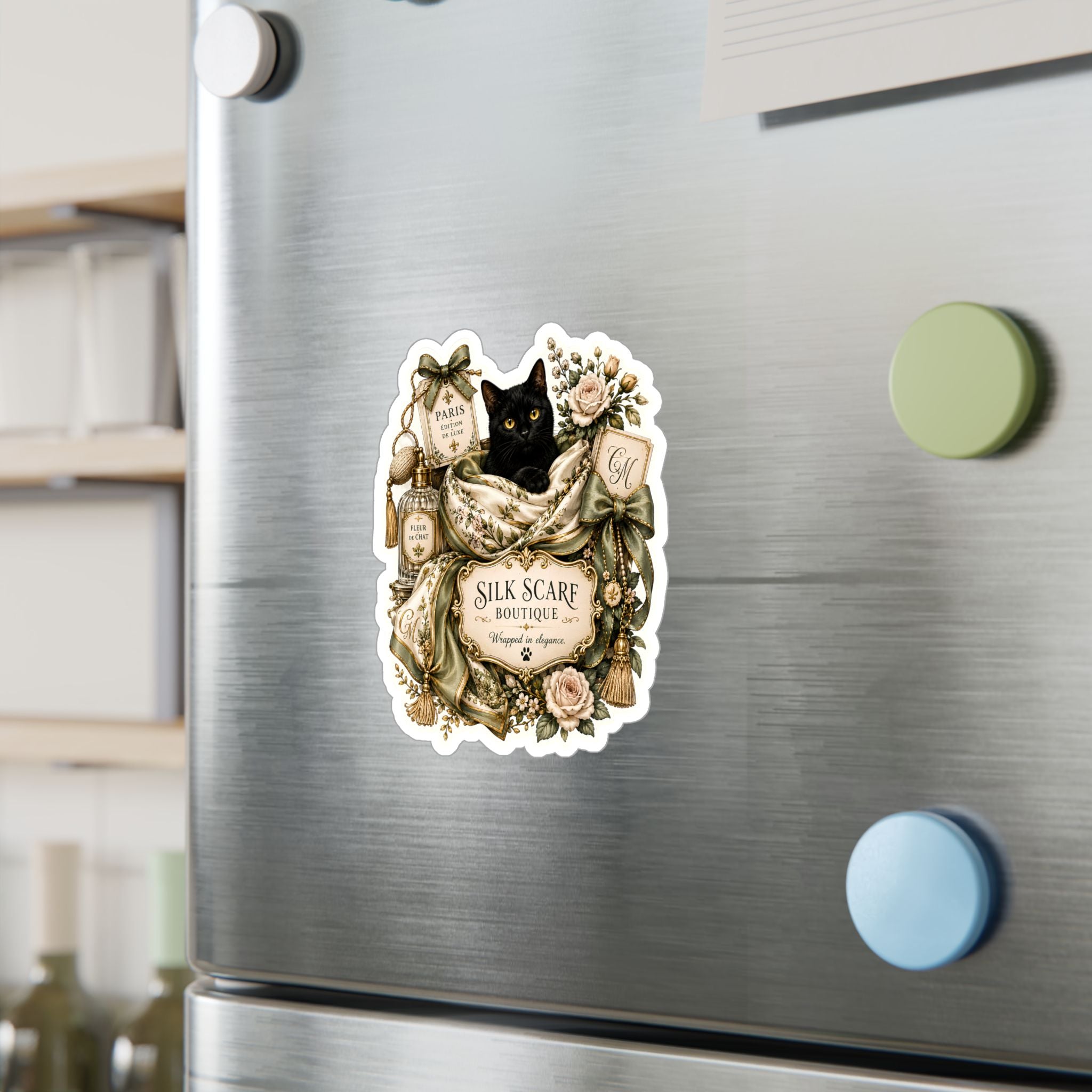THE SILK SCARF BOUTIQUE | Kiss-Cut Vinyl Decals Sticker