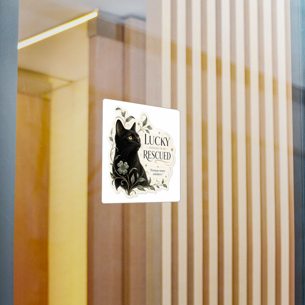 LUCKY RESCUE | Kiss-Cut Vinyl Decals Sticker