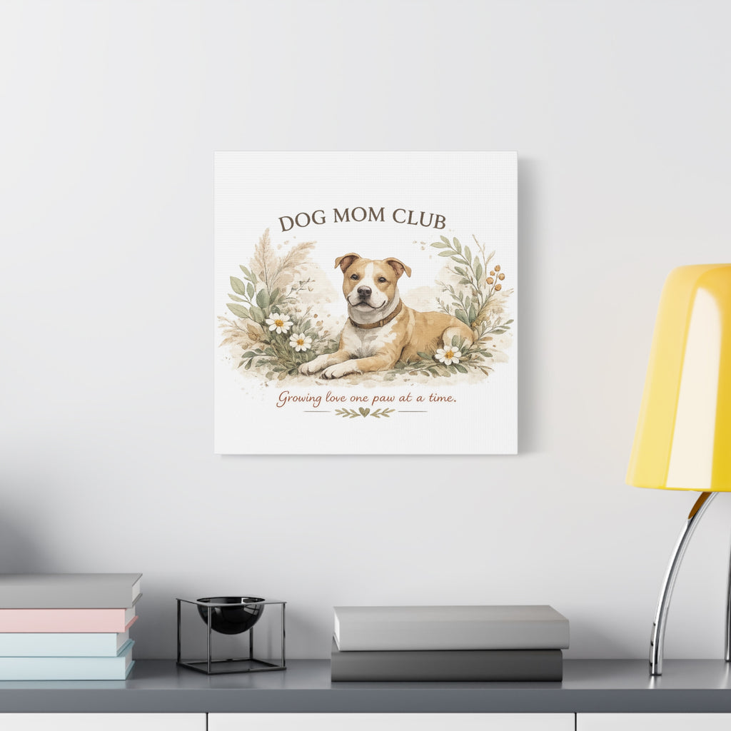 Dog Mom's Wild Garden | Matte Canvas, Stretched, 1.25"