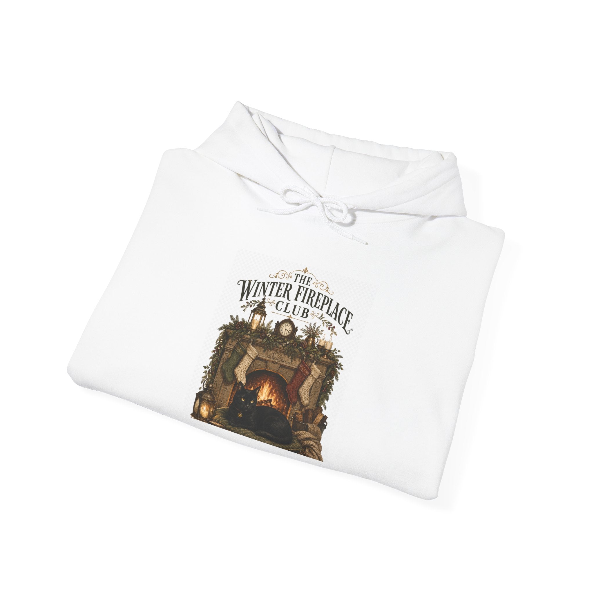 THE WINTER FIREPLACE CLUB | Gildan Heavy Blend™ Hoodie (18500)