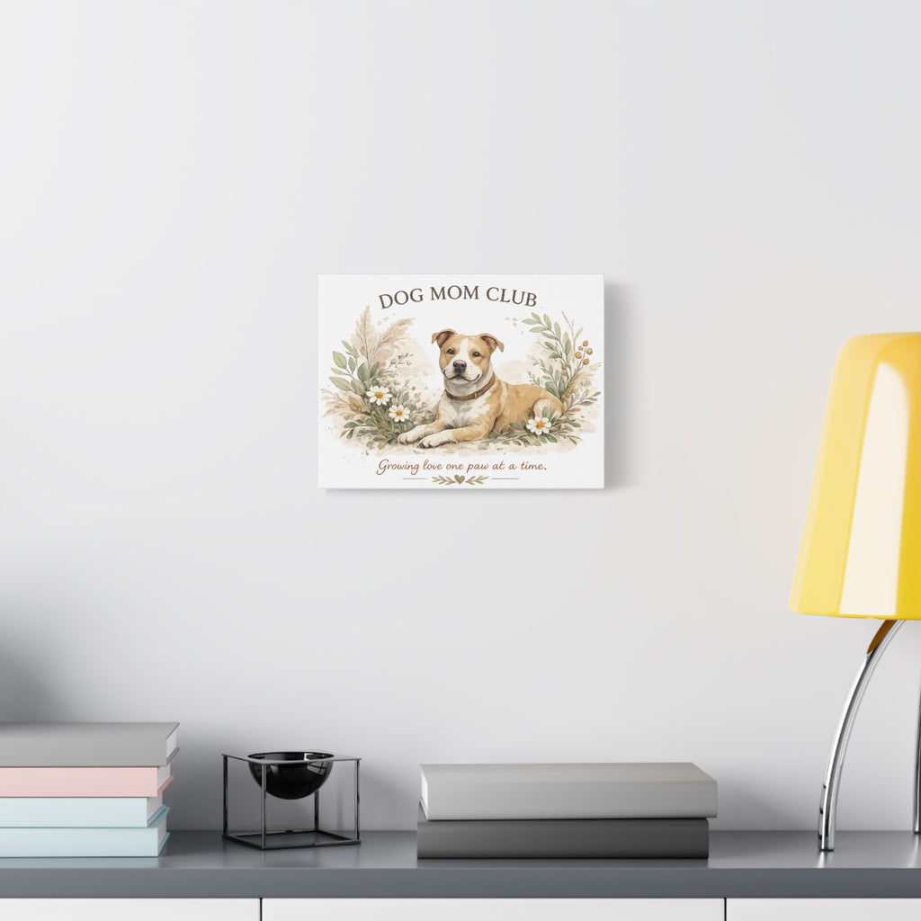 Dog Mom's Wild Garden | Matte Canvas, Stretched, 1.25"