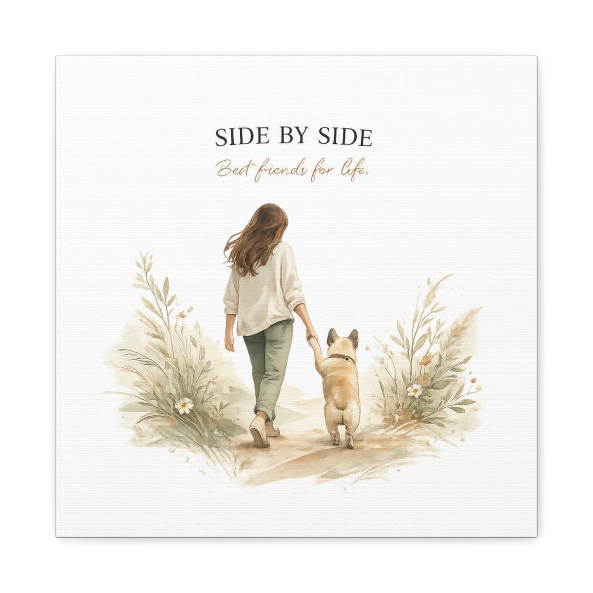 Together Forever | Dog Mom Collection Matte Canvas