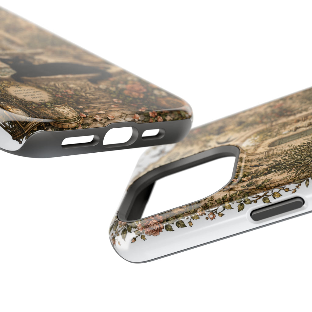 THE SECRET COURTYARD FOUNTAIN | Phone case