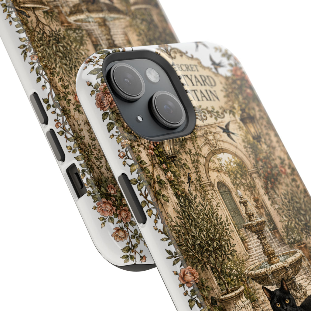THE SECRET COURTYARD FOUNTAIN | Phone case