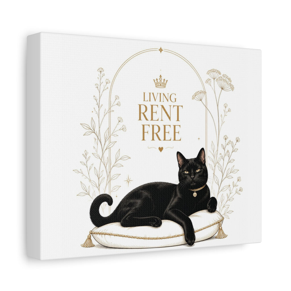 Living Rent Free | Fun Collection Matte Canvas