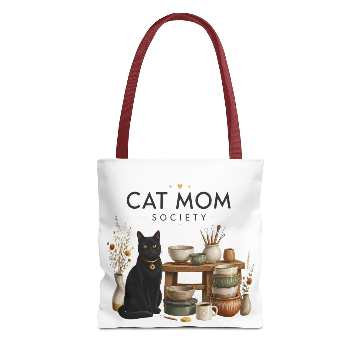 The Pottery Studio Morning | Cat Mom Collection Totebag
