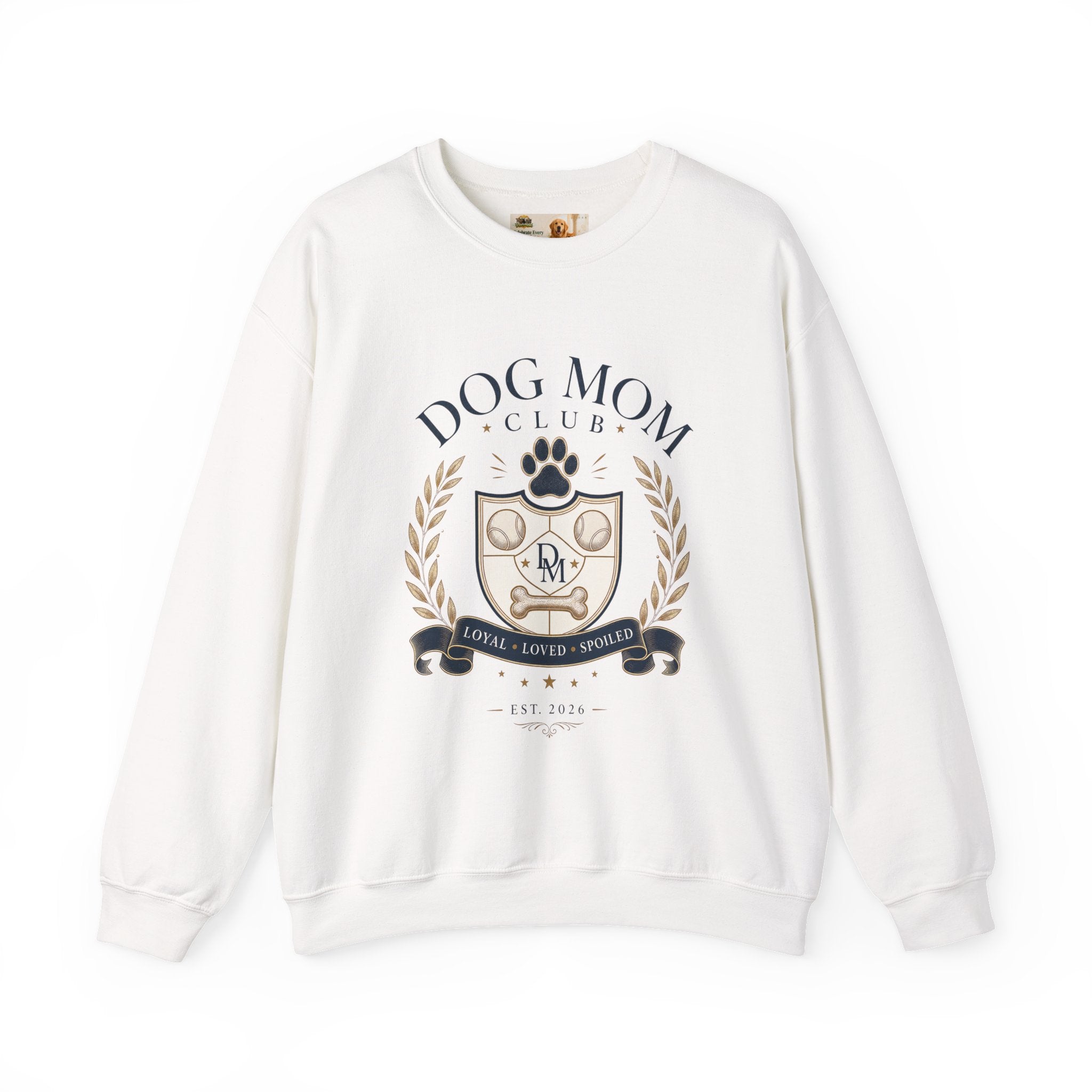 Dog Mom Club Crest