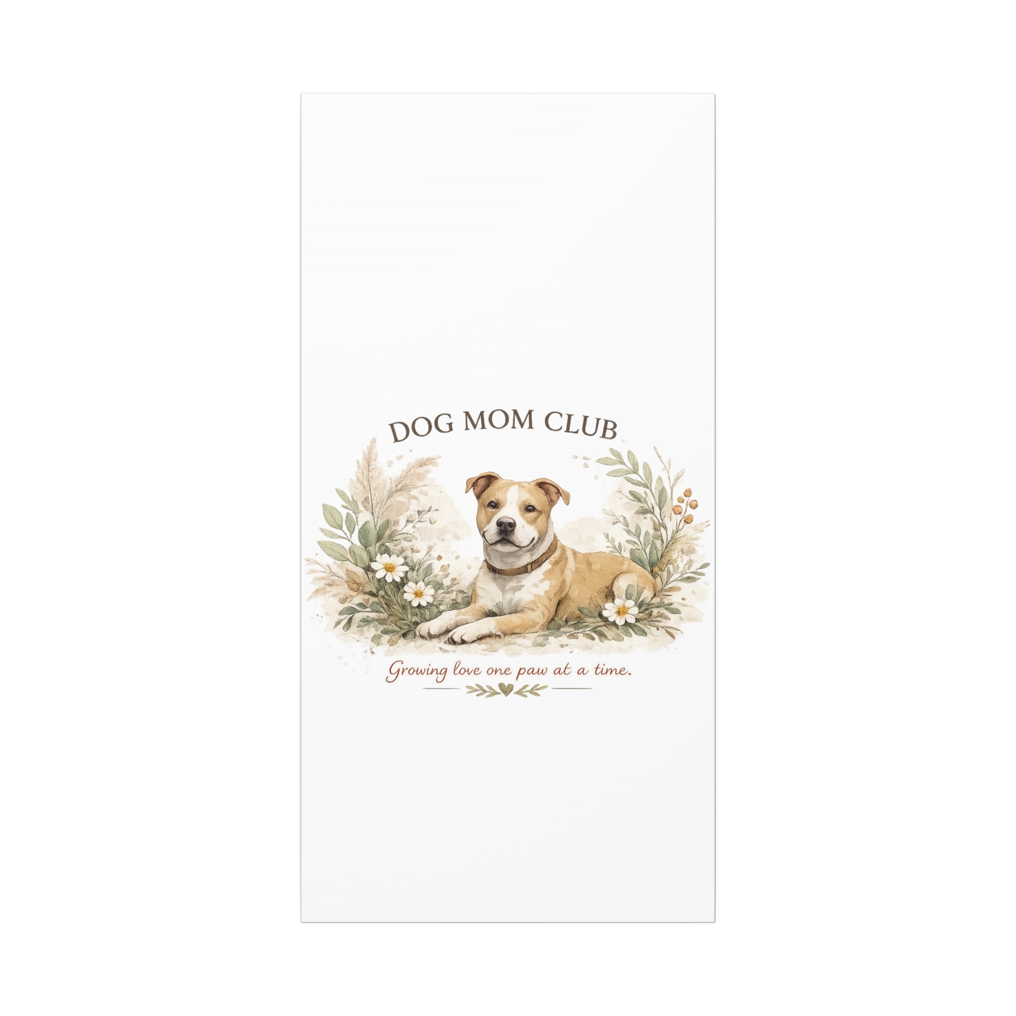 Dog Mom's Wild Garden | Matte Canvas, Stretched, 1.25"
