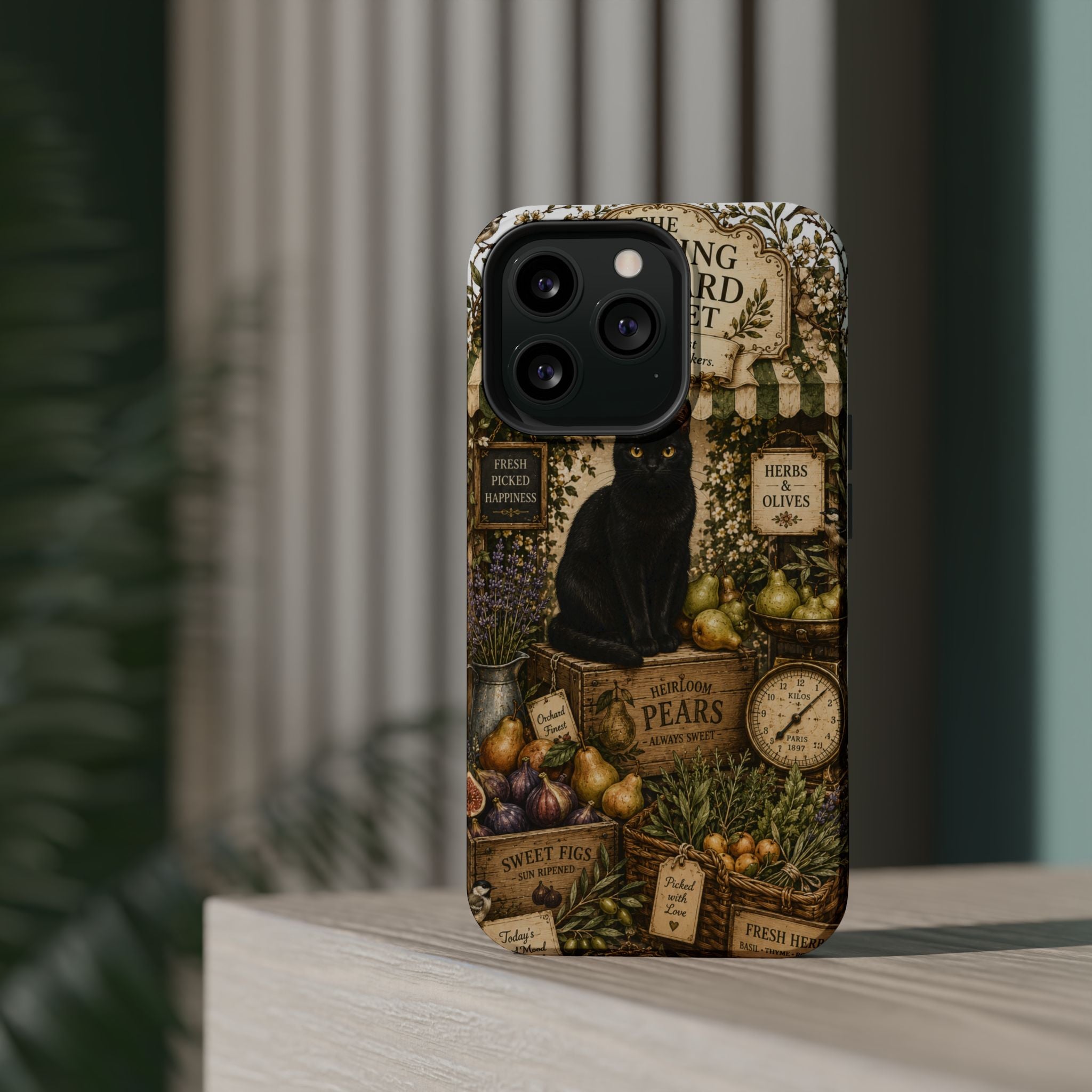 THE MORNING ORCHARD MARKET | Phone case