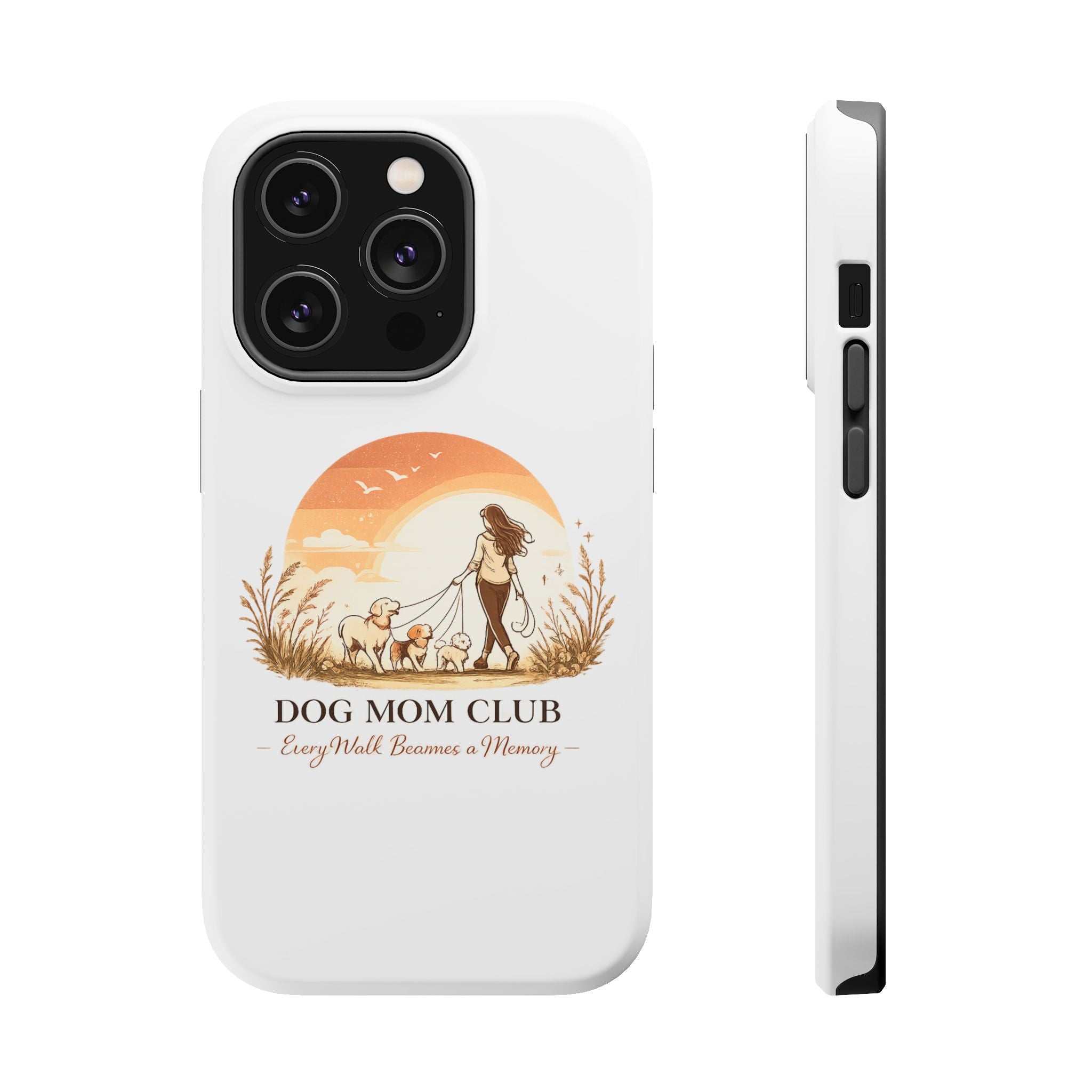 Golden Hour Walk Phone case