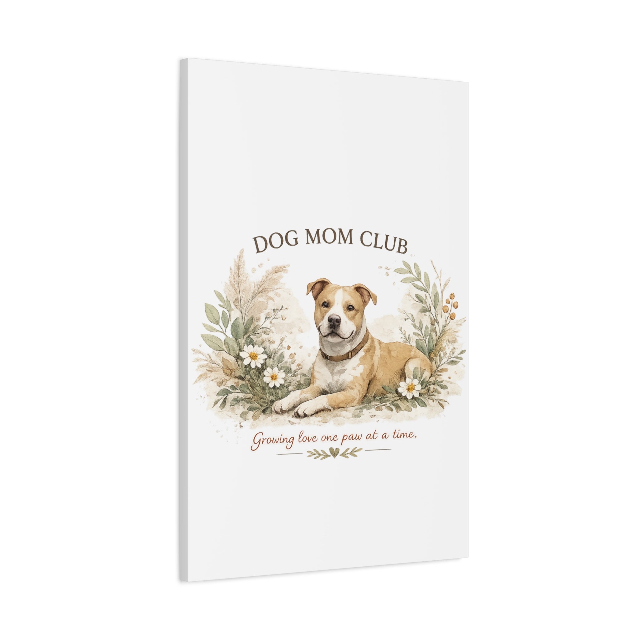 Dog Mom's Wild Garden | Matte Canvas, Stretched, 1.25"